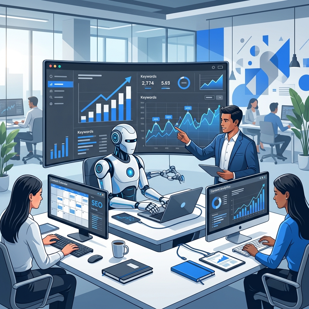 How Forex Brokers Use AI to Scale Content and Win Google